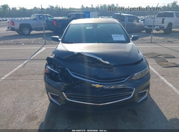 1G1ZB5ST5HF142870 2017 CHEVROLET MALIBU Gray ხელსაწყოთა პანელის ხედი