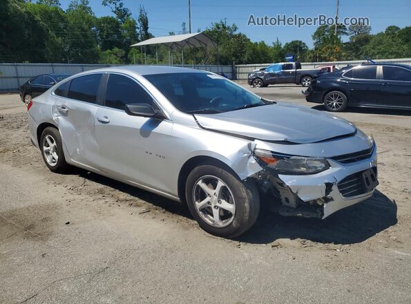 1G1ZB5ST5HF164707 2017 CHEVROLET MALIBU Silver წინა მარჯვენა