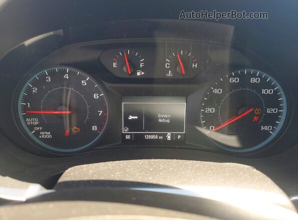 1G1ZB5ST5HF164707 2017 CHEVROLET MALIBU Silver ხელსაწყოთა პანელის ხედი