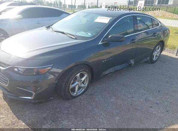 1G1ZB5ST5HF244346 2017 CHEVROLET MALIBU Gray Widok z przodu