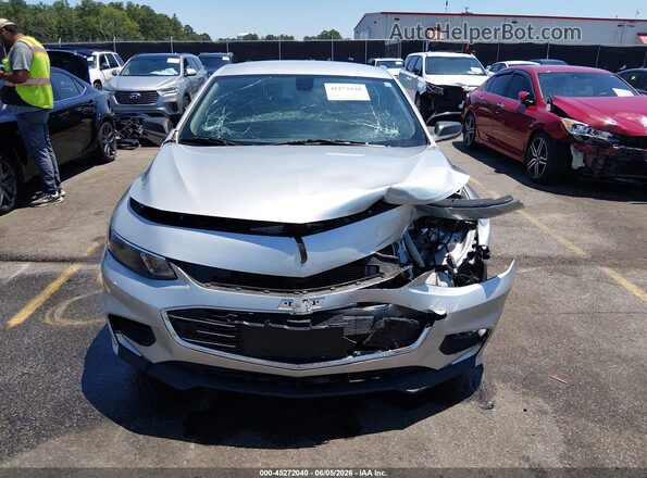 1G1ZB5ST5JF157259 2018 CHEVROLET MALIBU Silver Instrument cluster view