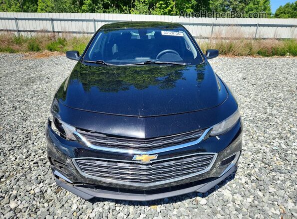 1G1ZB5ST5JF166317 2018 CHEVROLET MALIBU Black Widok z przodu