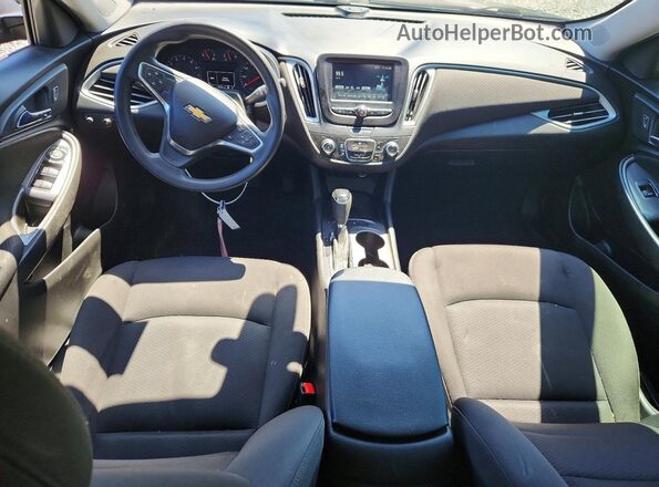 1G1ZB5ST5JF166317 2018 CHEVROLET MALIBU Black Widok deski rozdzielczej