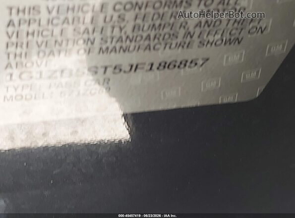 1G1ZB5ST5JF186857 2018 CHEVROLET MALIBU Gray Շարժիչի բաժամունքի տեսք