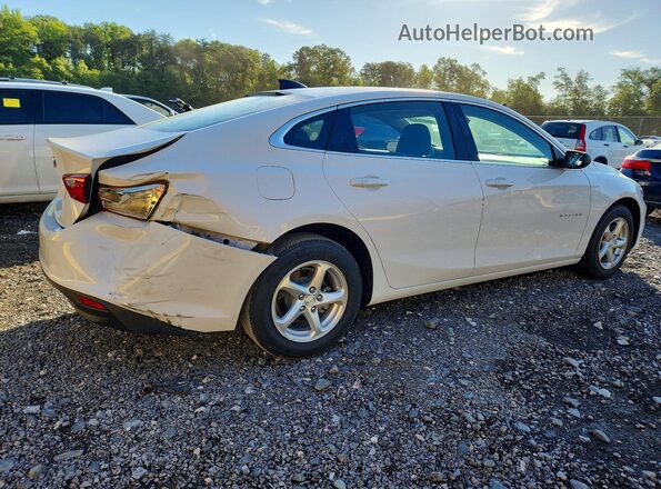 1G1ZB5ST5JF246216 2018 CHEVROLET MALIBU White 