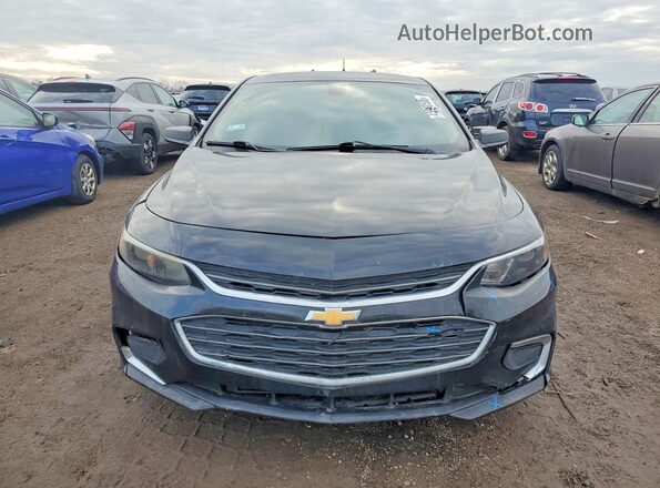 1G1ZB5ST5JF290720 2018 CHEVROLET MALIBU Black Front view