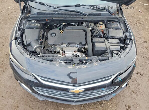 1G1ZB5ST5JF290720 2018 CHEVROLET MALIBU Black Rear interior view