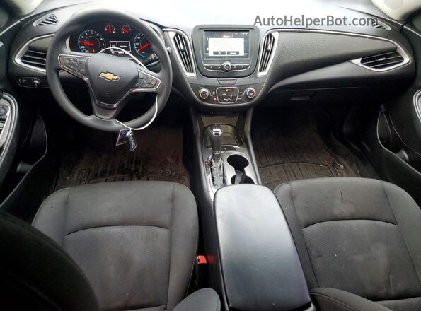 1G1ZB5ST5JF290720 2018 CHEVROLET MALIBU Black Dashboard view