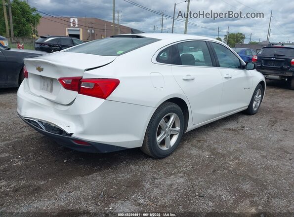 1G1ZB5ST5KF202055 2019 CHEVROLET MALIBU White Trasero derecho