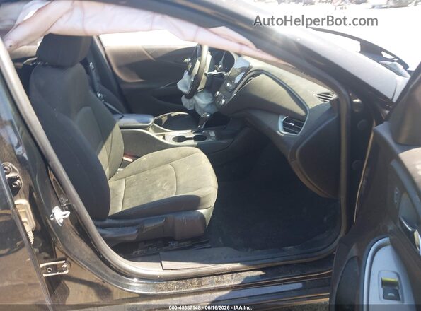 1G1ZB5ST5KF211516 2019 CHEVROLET MALIBU Black წინა სალონის ხედი