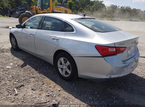 1G1ZB5ST5KF221382 2019 CHEVROLET MALIBU Серебряный Задняя левая четверть