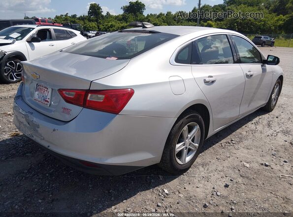 1G1ZB5ST5KF221382 2019 CHEVROLET MALIBU Серебряный Задняя правая четверть