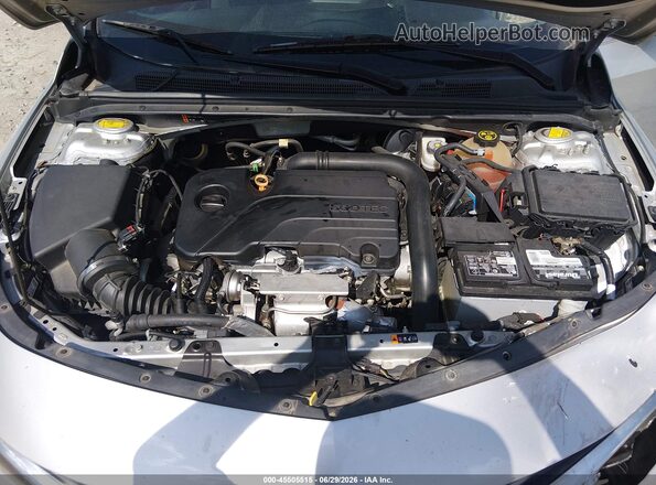 1G1ZB5ST5KF221382 2019 CHEVROLET MALIBU Серебряный Вид сзади