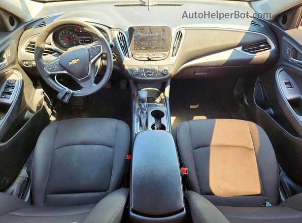 1G1ZB5ST5MF045145 2021 CHEVROLET MALIBU Gray Առջևի վահանակի տեսք