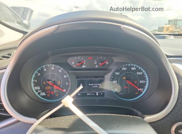 1G1ZB5ST5SF113439 2025 CHEVROLET MALIBU Gray Instrument cluster view