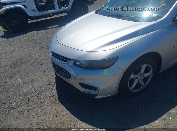 1G1ZB5ST6GF211354 2016 CHEVROLET MALIBU Silver 