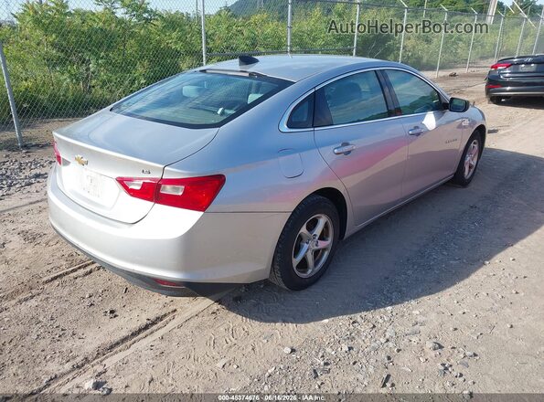 1G1ZB5ST6GF258738 2016 CHEVROLET MALIBU Серебряный 