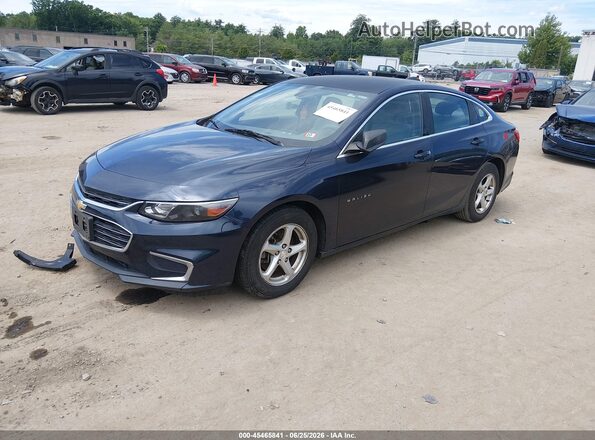 1G1ZB5ST6GF294638 2016 CHEVROLET MALIBU Синий Передняя левая четверть