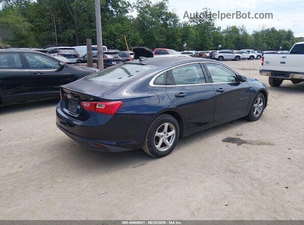 1G1ZB5ST6GF294638 2016 CHEVROLET MALIBU Синий Задняя правая четверть