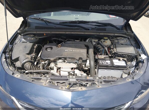 1G1ZB5ST6GF294638 2016 CHEVROLET MALIBU Синий Вид сзади