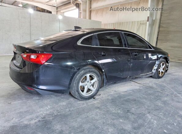 1G1ZB5ST6GF295756 2016 CHEVROLET MALIBU Black 