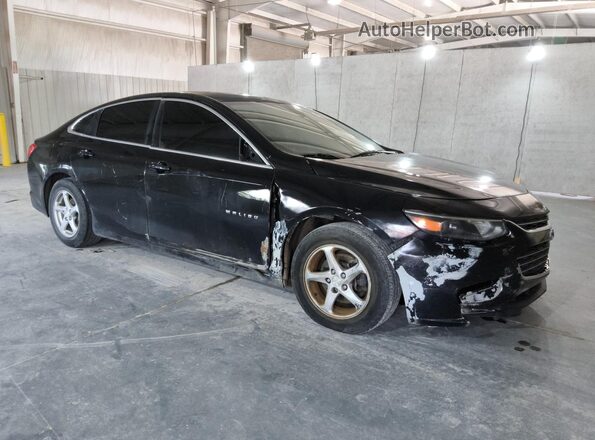 1G1ZB5ST6GF295756 2016 CHEVROLET MALIBU Black 
