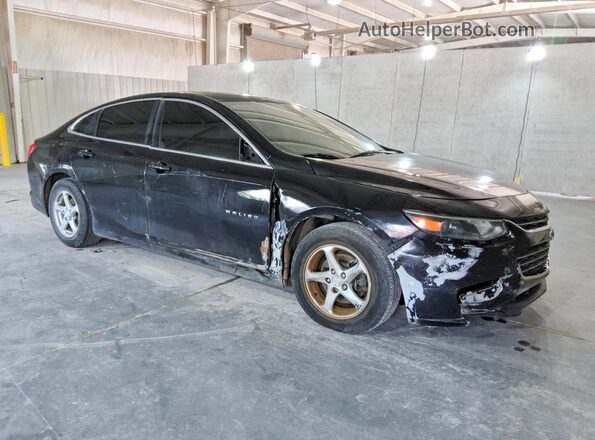 1G1ZB5ST6GF295756 2016 CHEVROLET MALIBU Black 