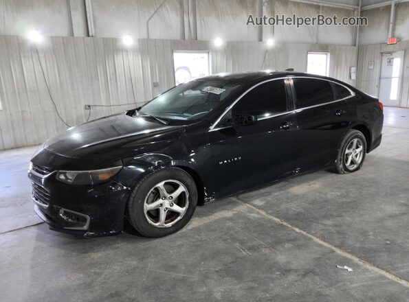 1G1ZB5ST6GF295756 2016 CHEVROLET MALIBU Black 