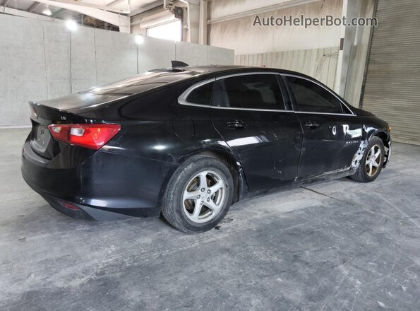 1G1ZB5ST6GF295756 2016 CHEVROLET MALIBU Black 