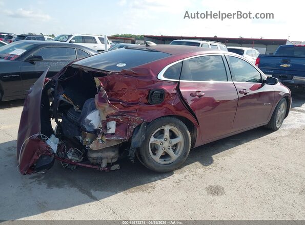 1G1ZB5ST6GF311972 2016 CHEVROLET MALIBU Red Հետևի աջ