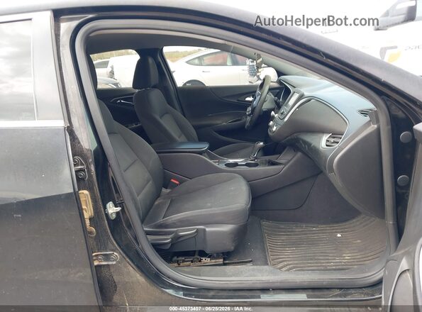 1G1ZB5ST6GF314127 2016 CHEVROLET MALIBU Black Front interior view