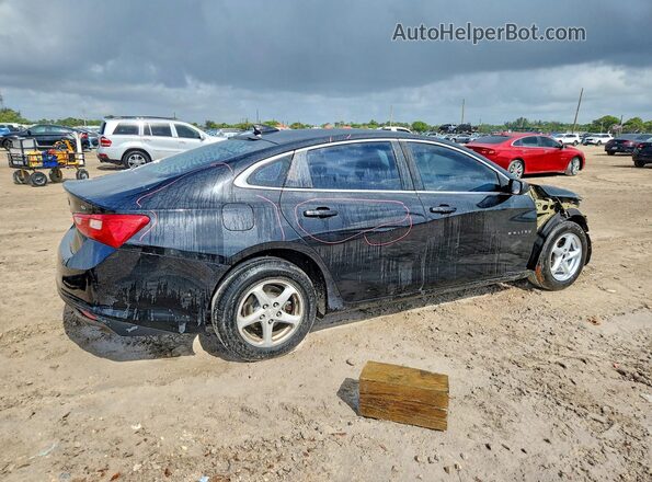 1G1ZB5ST6GF332515 2016 CHEVROLET MALIBU Black Հետևի աջ