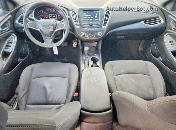 1G1ZB5ST6GF332515 2016 CHEVROLET MALIBU Black Առջևի վահանակի տեսք