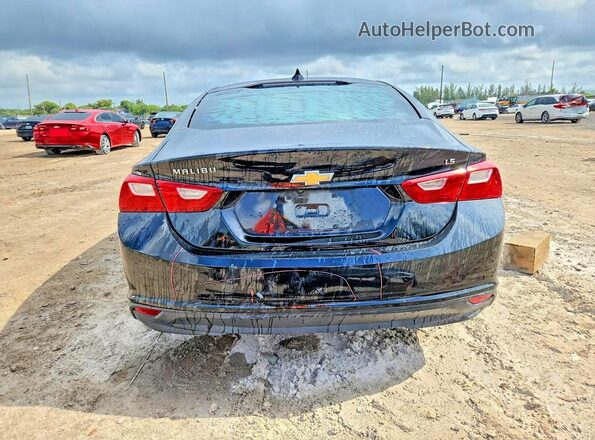 1G1ZB5ST6GF332515 2016 CHEVROLET MALIBU Black Հետևի տեսք