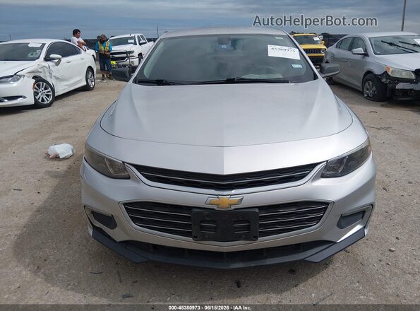1G1ZB5ST6GF343871 2016 CHEVROLET MALIBU Silver Vista del cuadro de instrumentos