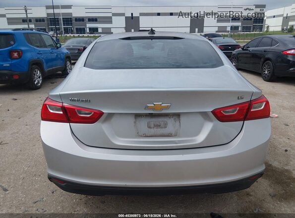 1G1ZB5ST6GF343871 2016 CHEVROLET MALIBU Silver 
