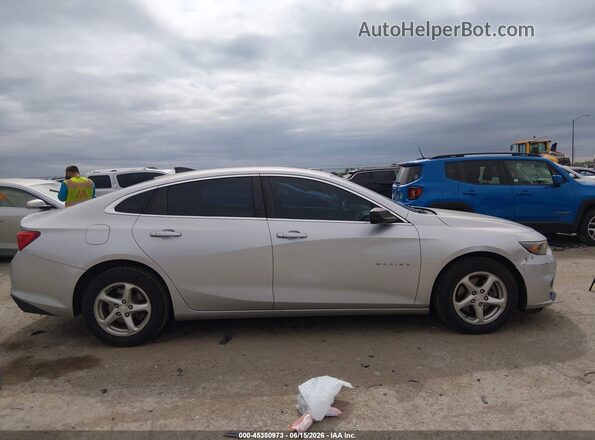 1G1ZB5ST6GF343871 2016 CHEVROLET MALIBU Silver Vista interior trasera