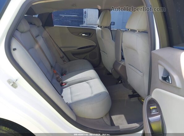 1G1ZB5ST6HF158009 2017 CHEVROLET MALIBU White VIN კოდის სტიკერის ხედი