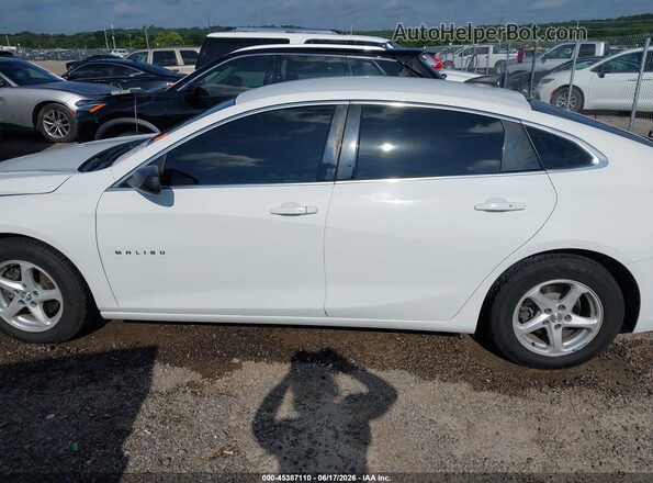 1G1ZB5ST6HF158009 2017 CHEVROLET MALIBU White 