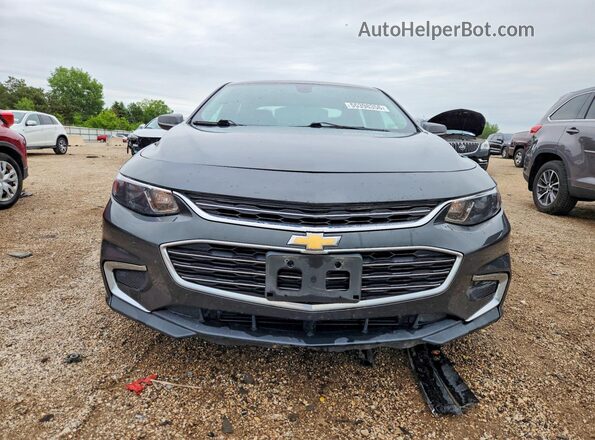 1G1ZB5ST6HF192175 2017 CHEVROLET MALIBU Gray Front view