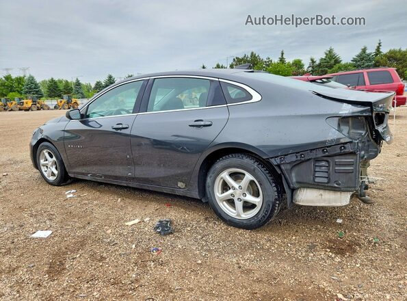1G1ZB5ST6HF192175 2017 CHEVROLET MALIBU Gray Rear left