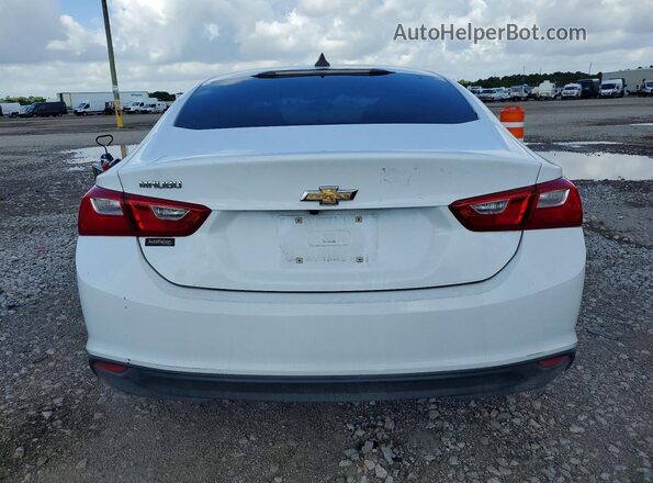 1G1ZB5ST6JF101086 2018 CHEVROLET MALIBU White 