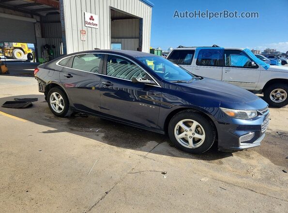 1G1ZB5ST6JF112296 2018 CHEVROLET MALIBU Blue 
