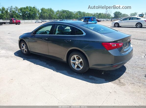 1G1ZB5ST6JF252283 2018 CHEVROLET MALIBU Gray Rear left