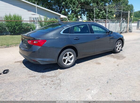 1G1ZB5ST6JF252283 2018 CHEVROLET MALIBU Gray Rear right