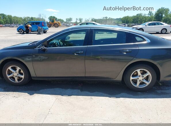1G1ZB5ST6JF252283 2018 CHEVROLET MALIBU Gray 