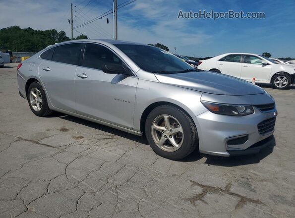1G1ZB5ST6JF278088 2018 CHEVROLET MALIBU Silver 