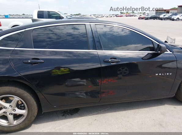1G1ZB5ST6JF287860 2018 CHEVROLET MALIBU Black Սարքավորումների վահանակի տեսք
