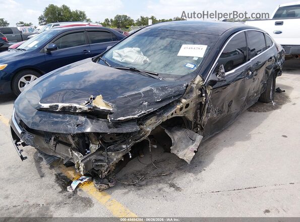 1G1ZB5ST6JF287860 2018 CHEVROLET MALIBU Black Առջևի ձախ երեք քառորդ տեսարան
