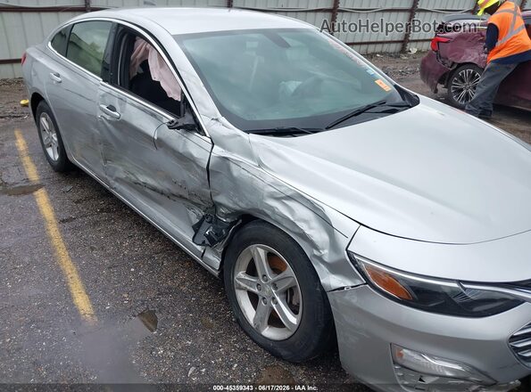 1G1ZB5ST6KF187680 2019 CHEVROLET MALIBU Gray წინა ხედი